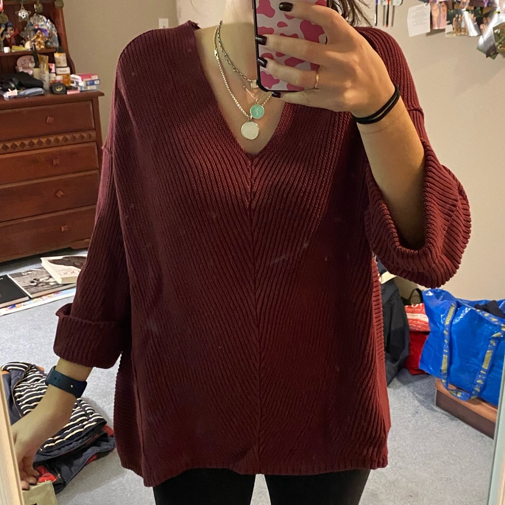 Maroon sweater size small from Nordstrom